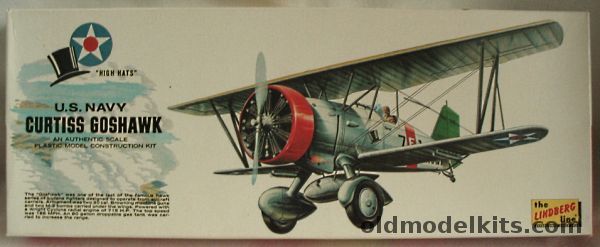 Lindberg 1/48 Curtiss F11C-2 Goshawk - (F11C2), 535-100 plastic model kit